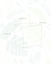 QUEBEC PLANTER - 12 Inch, Gray Stone