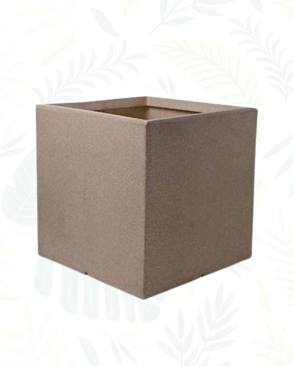 QUEBEC PLANTER - 10 Inch, Cream Stone