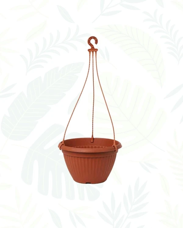 BELLO HANGING PLANTER - 7 Inch, Teracota