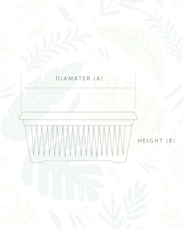 BELLO RECTANGLE PLANTER - 11.8 Inch, Green
