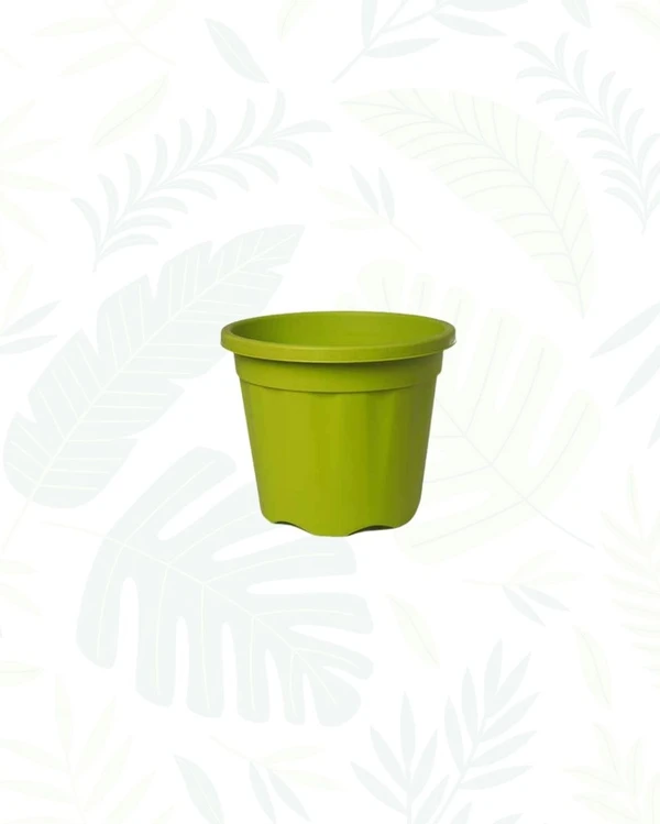 GROWER POT - 8 Inch, Yellow