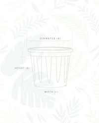 GROWER POT - 8 Inch, Blue
