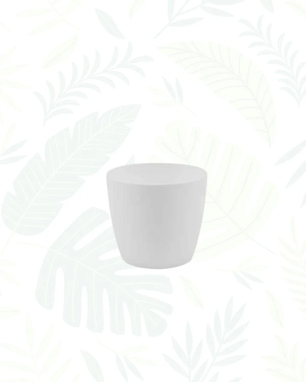  VALENCIA PLANTERS - 5.5 Inch, White