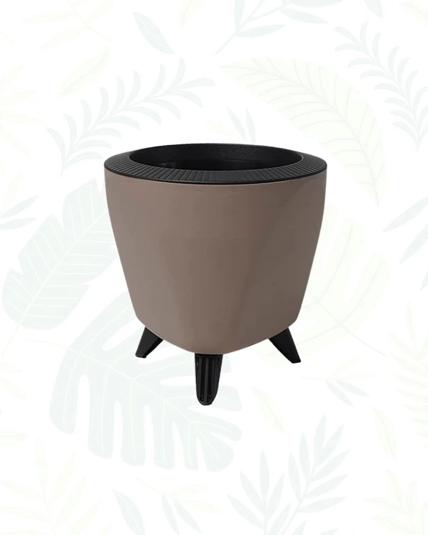 LAGOS PLANTER - 5 Inch, Mocca