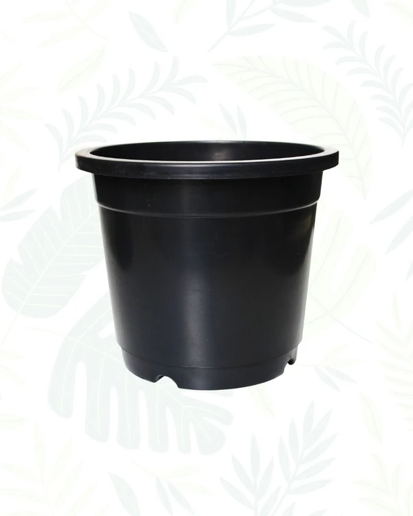 NURSERY POT - 7 Inch, Black