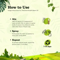 TheGreenWealth Neem Oil for Insects Repellent - 100 ml