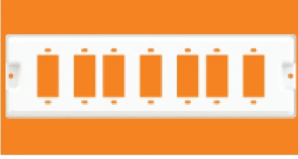 5 Way  multipurpose gang box Sara , 10 Pcs In Box 