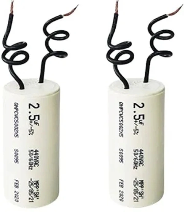 Capacitor 2.5 Mfd , 50 Pcs In Box