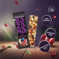 BAZANA Bazana Nutrient Packed Pomegranate (NP) Energy Bars | 38g x 12 Bars