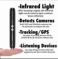 Hidden Camera Detector Pen 