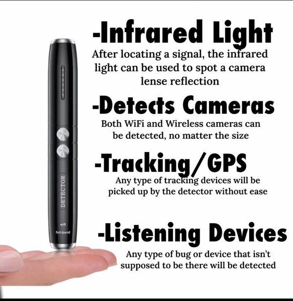 Hidden Camera Detector Pen 