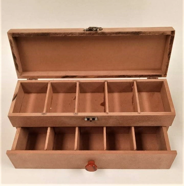 10 Slot Watch Box Drawer Style
