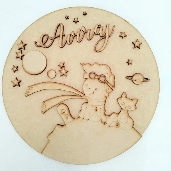 Boy in space them name board