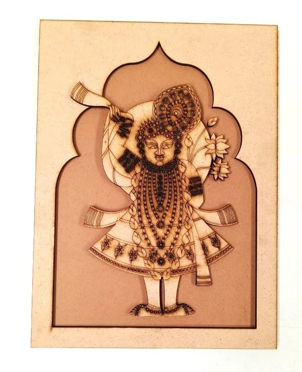 Rajasthani Traditional Jharokha with Pichwai Shrinathji