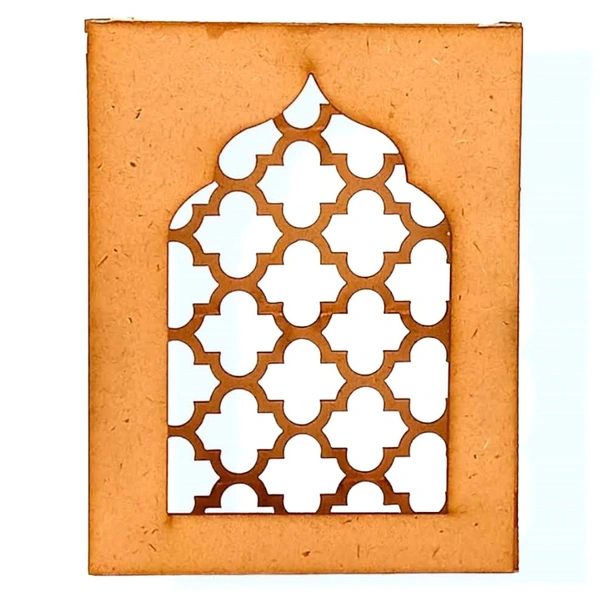Rajasthani Traditional Jharokha - Box with Jali Panel 5