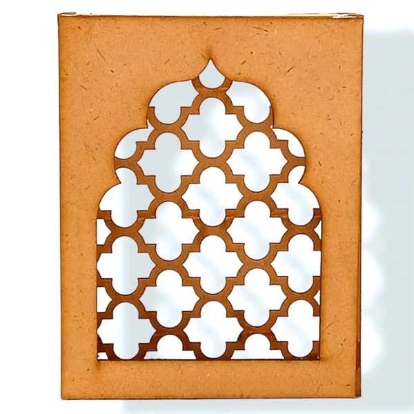 Rajasthani Traditional Jharokha - Box with Jali Panel 6