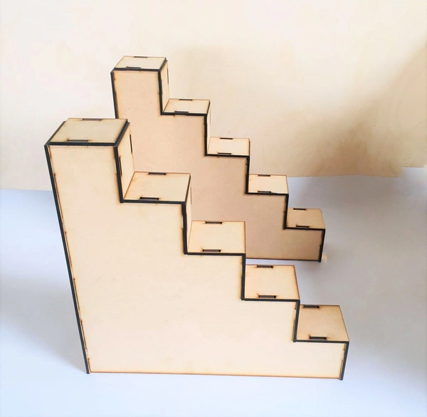 5 Step Diya Stand - DIY - Pair