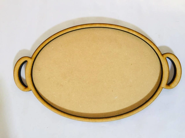 Oval Tray with handles