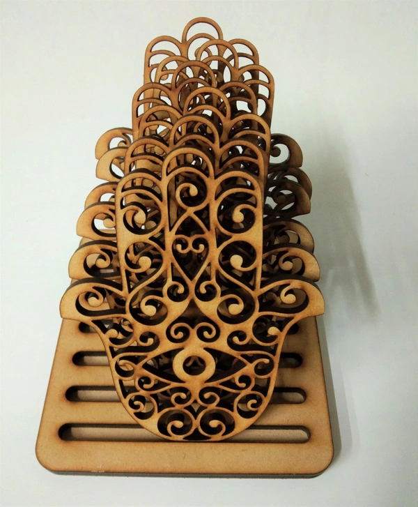 Hamsa Hand Coasters set