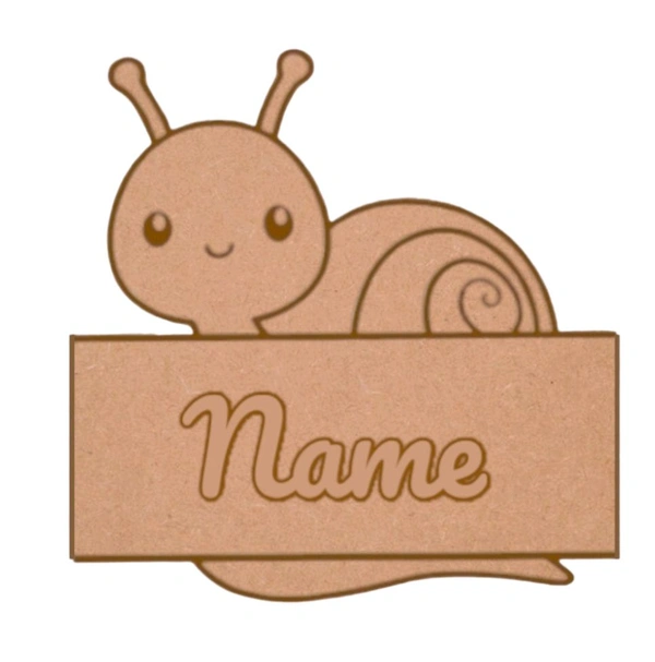 Snail Double Layer Fridge Magnet 