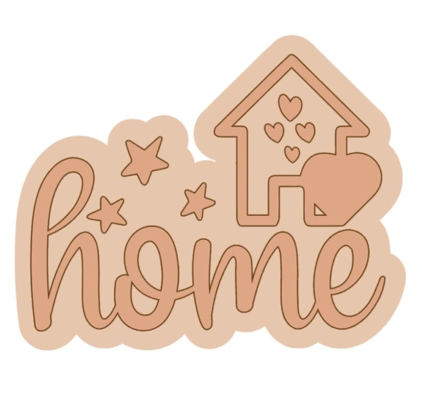 Fridge Magnet - Home