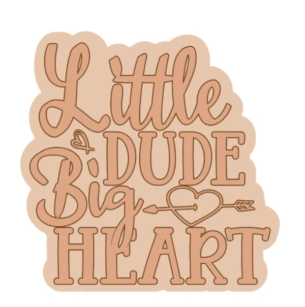 Fridge Magnet - Little Dude Big Heart
