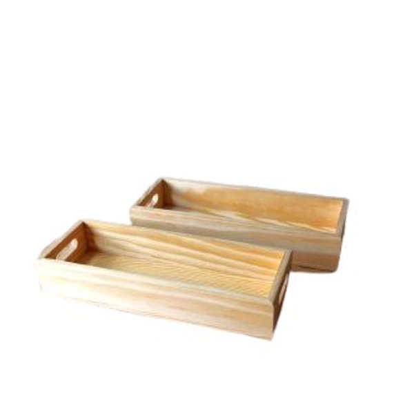 Rectangle Pinewood Tray 