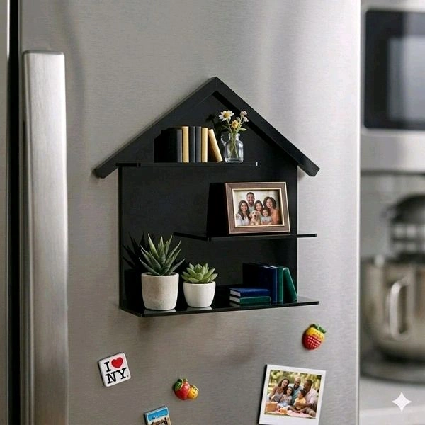 Acrylic Hut Miniature Fridge Magnet 