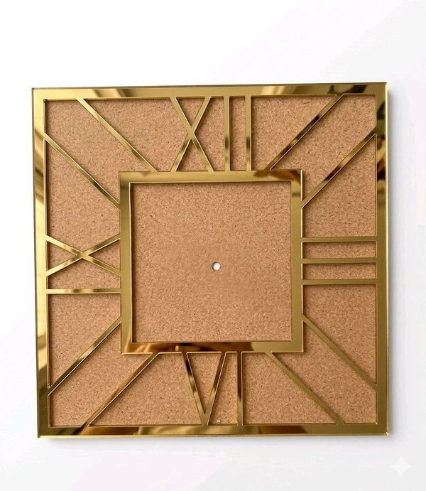 MDF - Acrylic Clock 