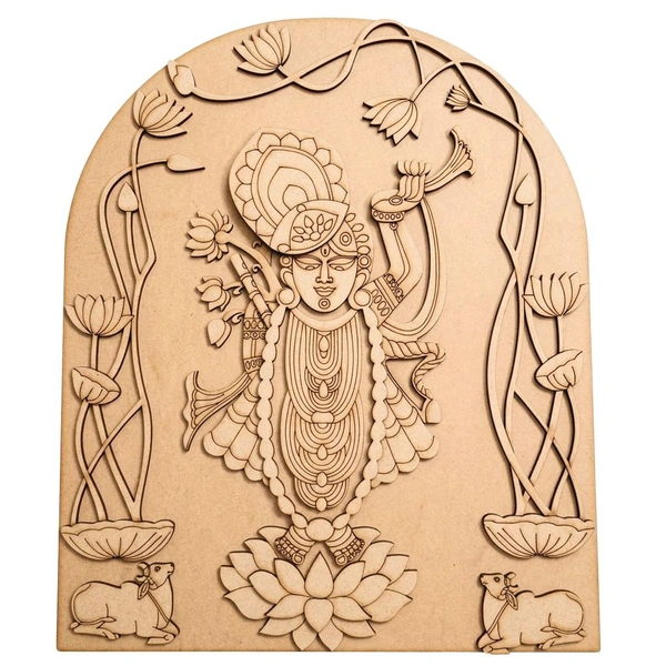 Multi layered MDF Shrinath ji Cutout