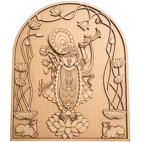 Multi layered MDF Shrinath ji Cutout