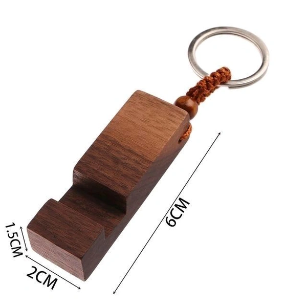 Teak Wood Key Chain