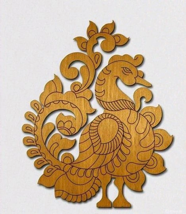 Peacock Motif Cutouts 