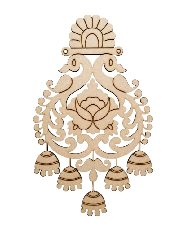 Peacock Motif Cutouts 