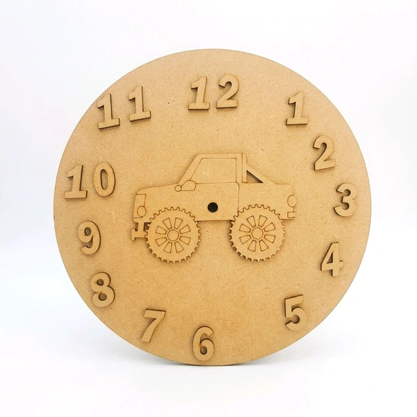 Kids Clock - Truck Theme