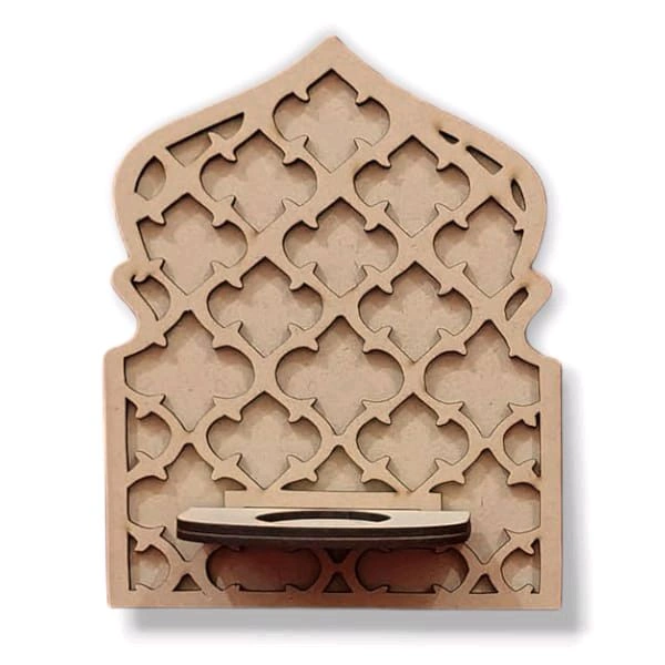Mini Jharokha Diya Stand- 5 Pieces - 5 pieces