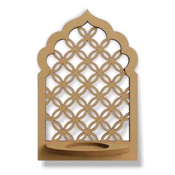 Mini Jharokha Diya Stand- 5 Pieces - 5 pieces