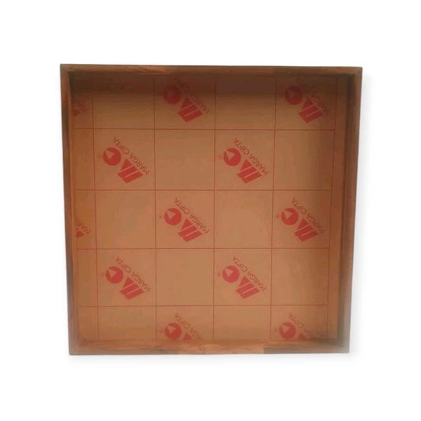 Teak Wood Floating Frames Varmala Preservation Frames - base Acrylic