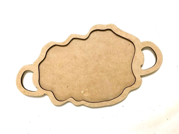 Geode Tray With Handle