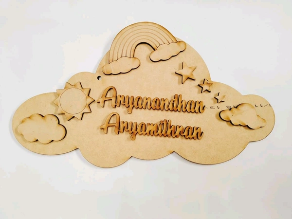 Could Themed Name board 