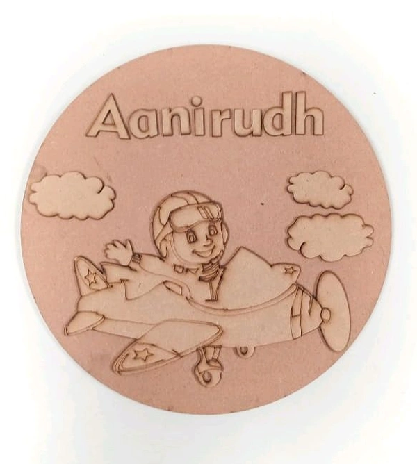 Astronaut Theme Kids Name Board