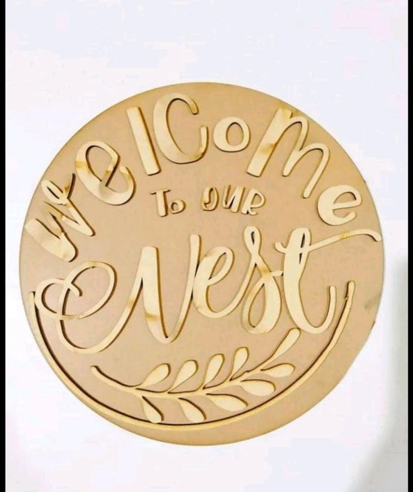 Welcome To Our Nest Wall Decor