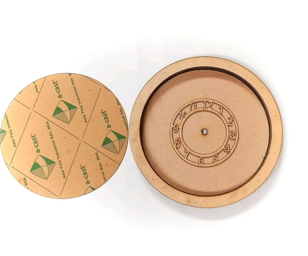 Clock With Acrylic Cover