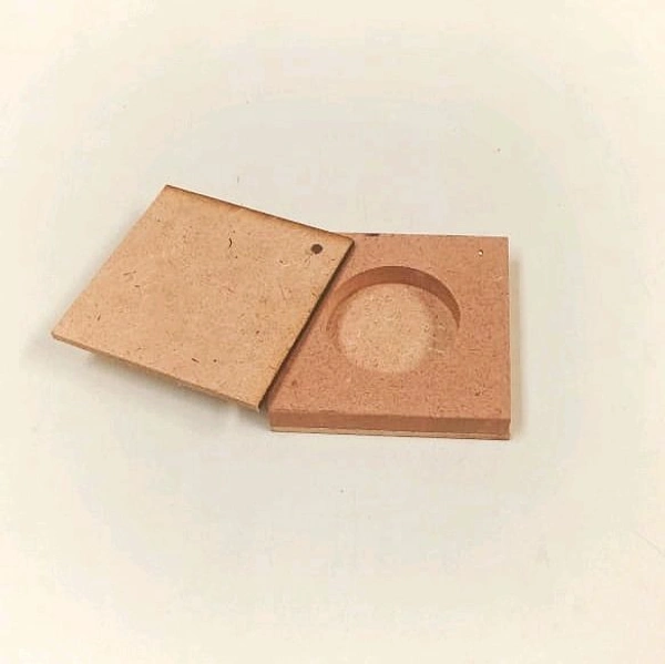 Sliding Kumkum / Silver Coin Box