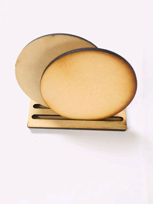 2 Coaster Set With Stand
