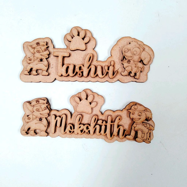 Customised Fridge Magnet Paw Petrol Theme