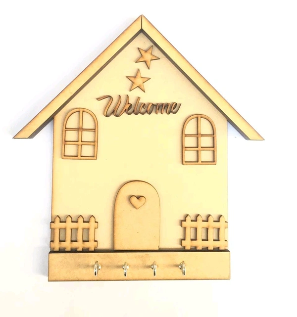 House / Hut Shape Key Holder 2