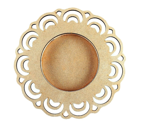 Laser Cut Pooja Thali 4