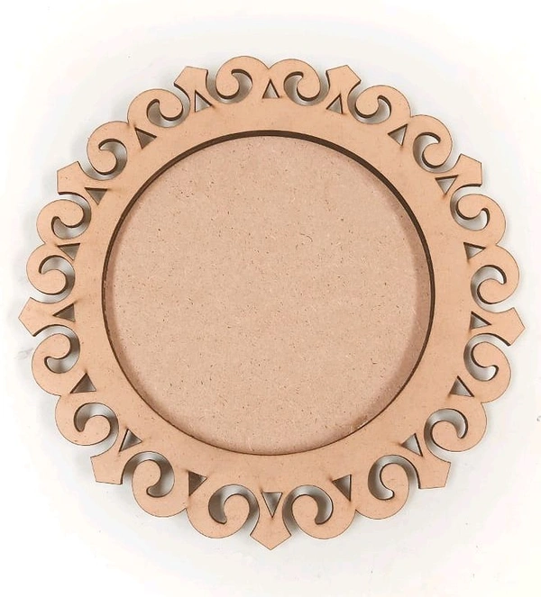 Laser Cut Pooja Thali 7