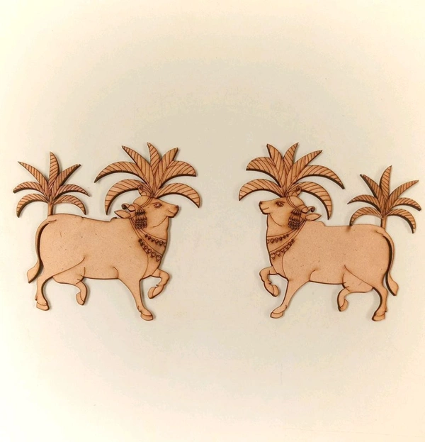 Pichwaii Cow With Kadamba Tree